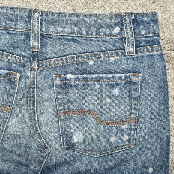 Womens Tilt miniskirt, sz 00, factory distressing - Picture 6 of 10